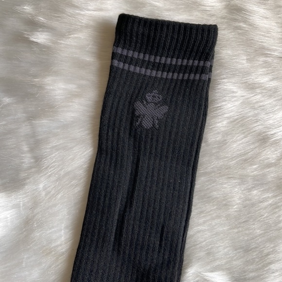 Bombas Mens Size XL 13+Solid Black Calf Socks NWT - Picture 6 of 7